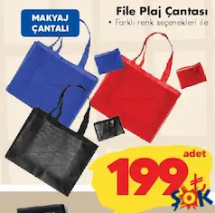 FİLE PLAJ ÇANTASI